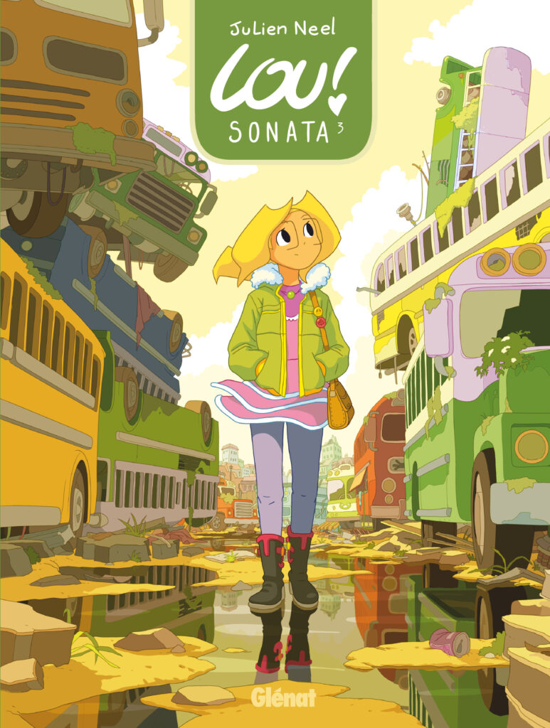 Lou ! Sonata 3 Glénat couverture