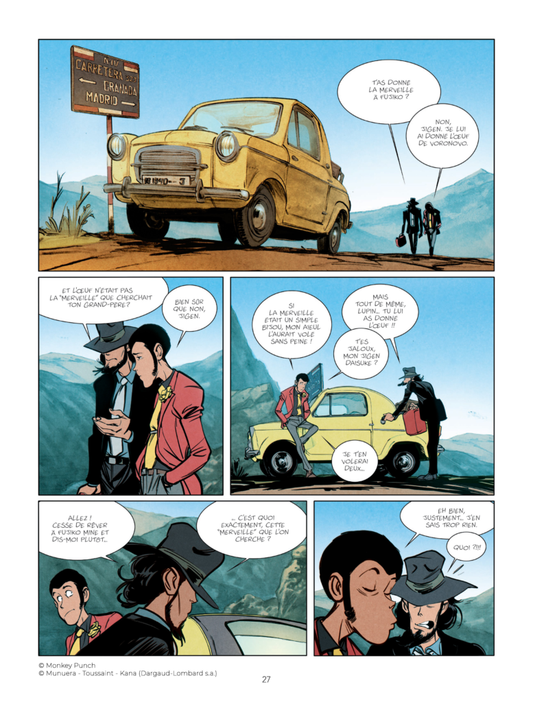 Lupin III La Merveille Kana p27