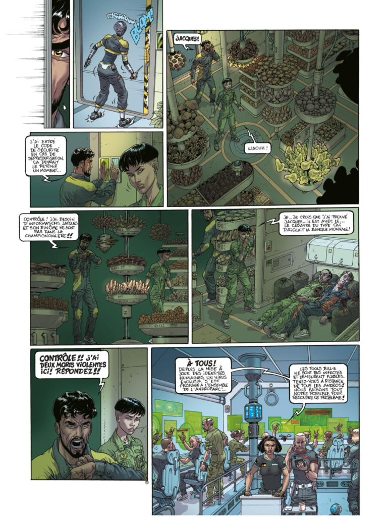 Mille Ans Le Lombard planche