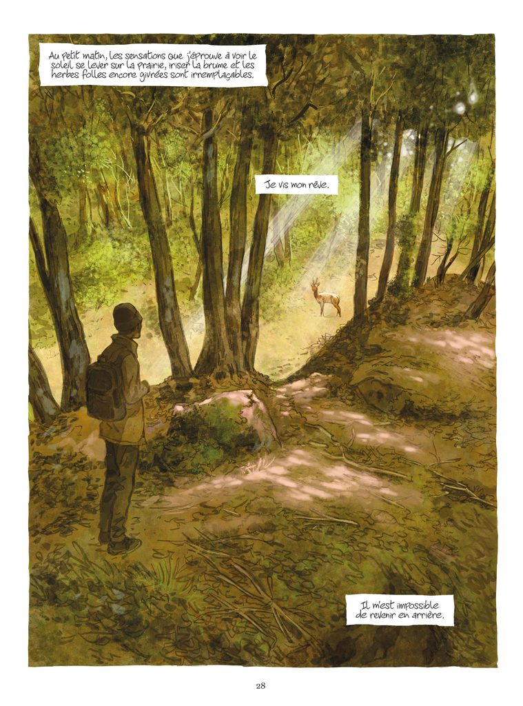L'homme-chevreuil Les Arènes BD p28