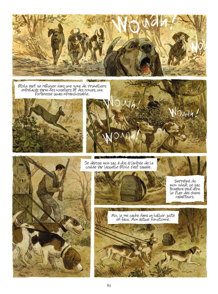 L'homme-chevreuil Les Arènes BD p83