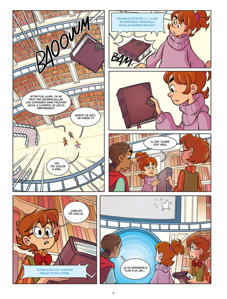Les passeurs du temps tome 1 Jungle p8