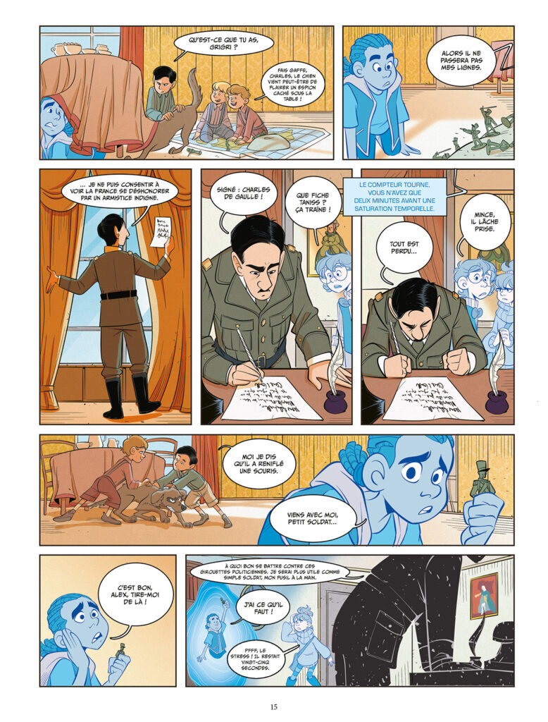 Les passeurs du temps tome 1 Jungle p15