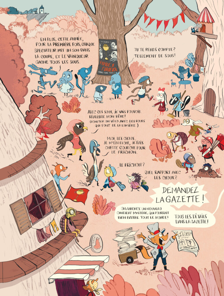 Le loup en slip Dargaud planche
