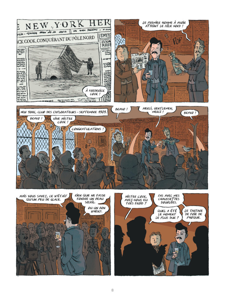 Pôle Sud la folle conquête Dargaud p8