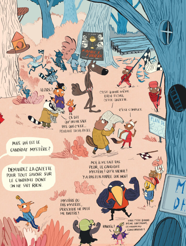 Le loup en slip Dargaud planche