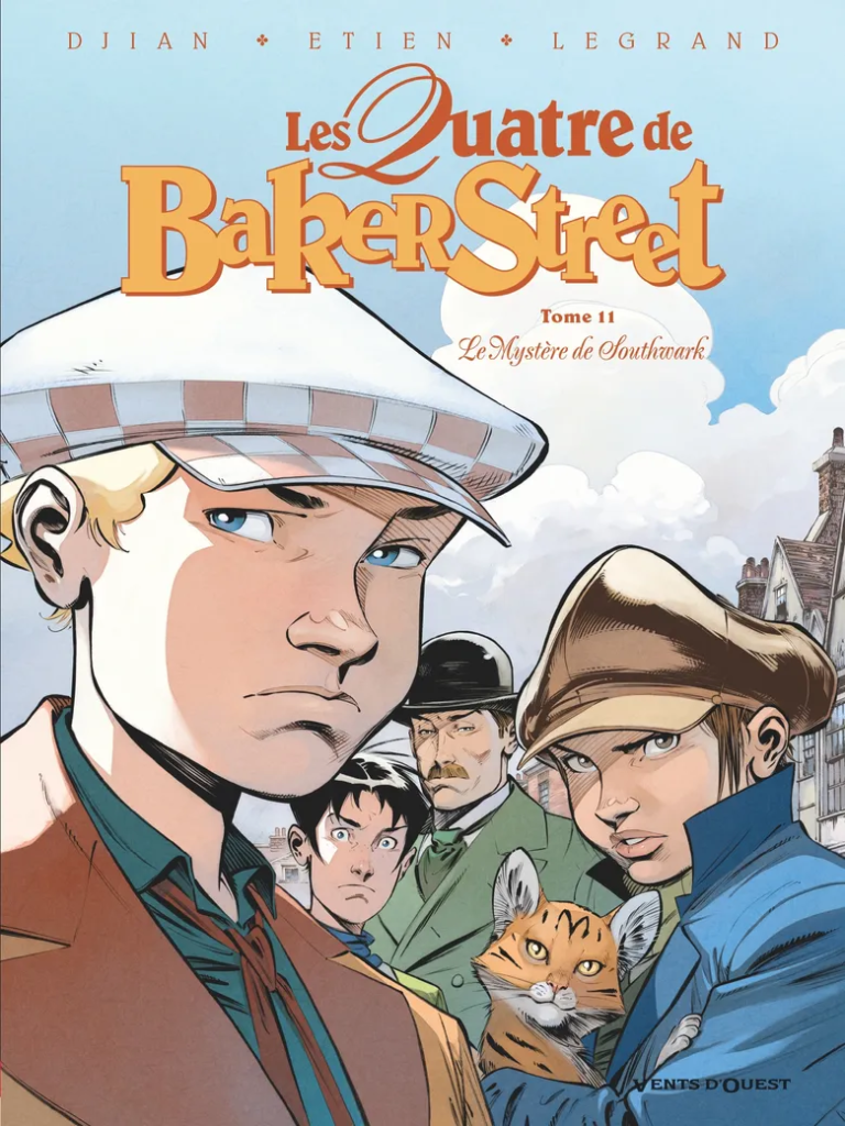 Les Quatre de Baker Street tome 11 Vents d'Ouest couverture