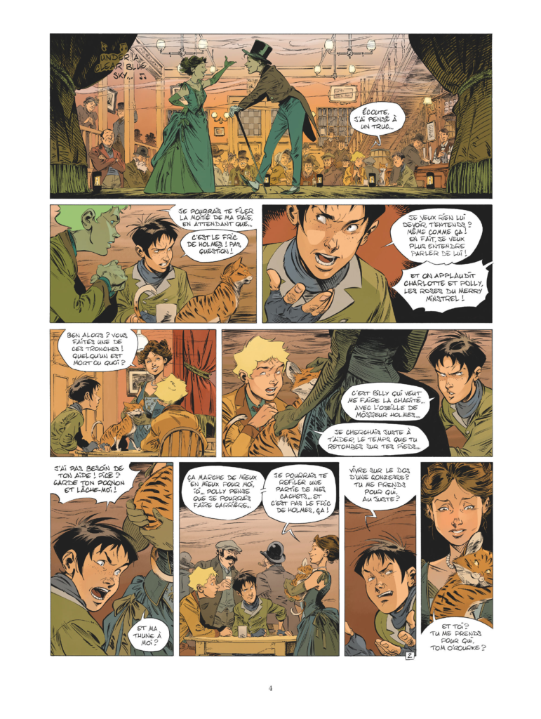 Les Quatre de Baker Street tome 11 Vents d'Ouest p4