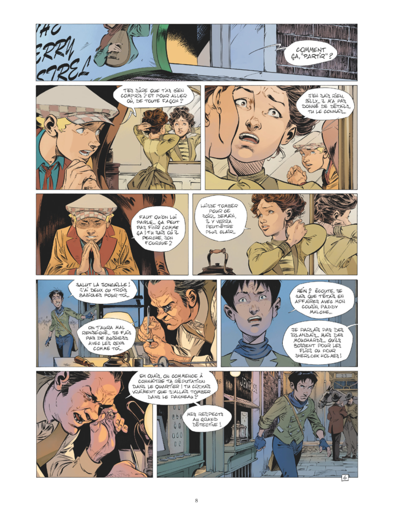 Les Quatre de Baker Street tome 11 Vents d'Ouest p8