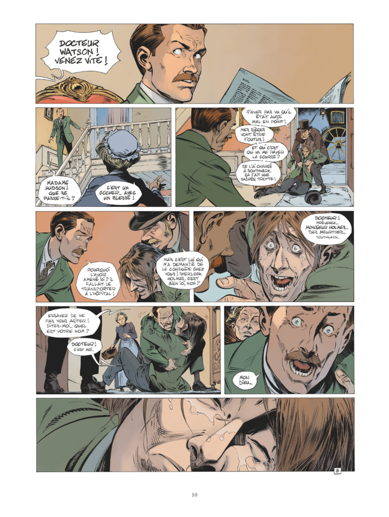 Les Quatre de Baker Street tome 11 Vents d'Ouest p10