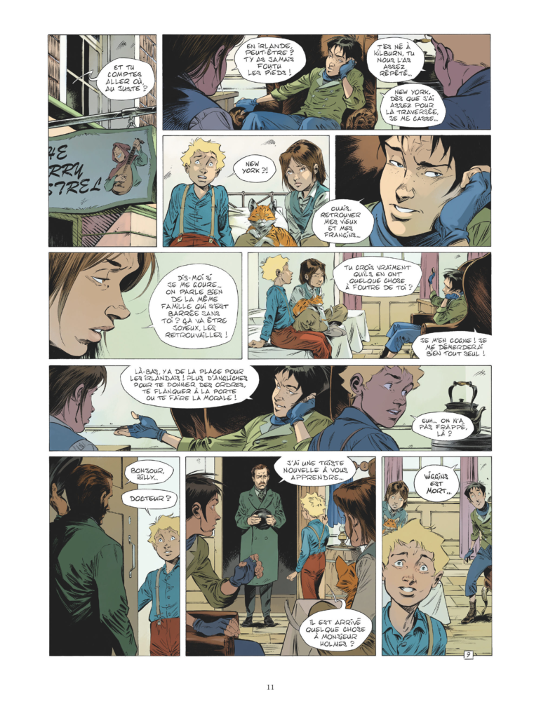 Les Quatre de Baker Street tome 11 Vents d'Ouest p11