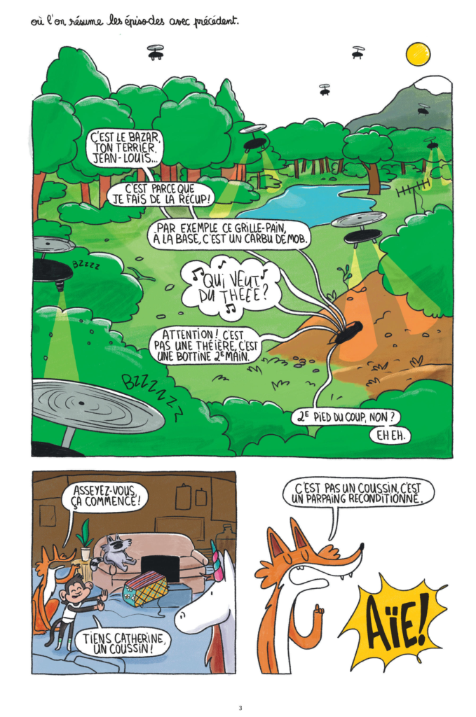 La révolte avec précédent Dargaud planche 3