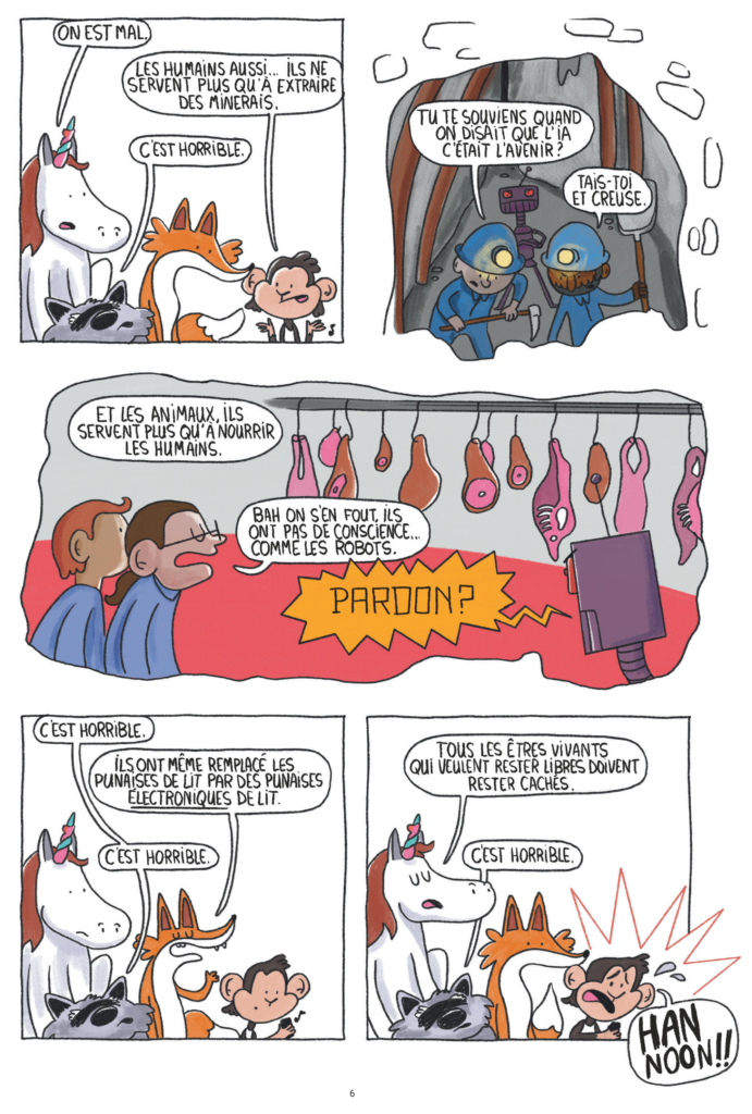 La révolte avec précédent Dargaud planche 6