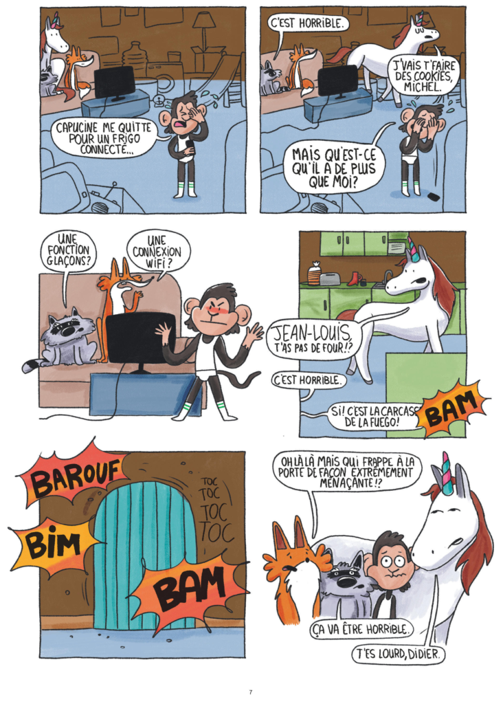 La révolte avec précédent Dargaud planche 7