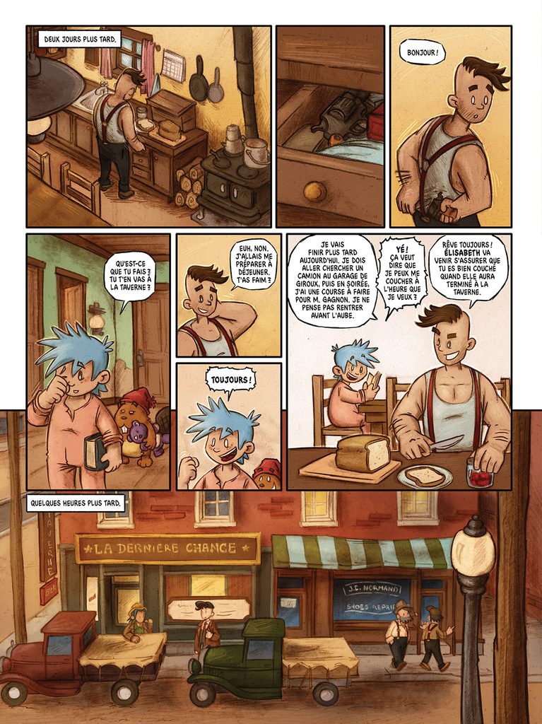 La bande à Charlot Éditions Presses Aventure planche